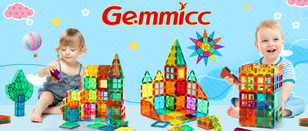 Enjoy Gemmicc Magnetic Tiles